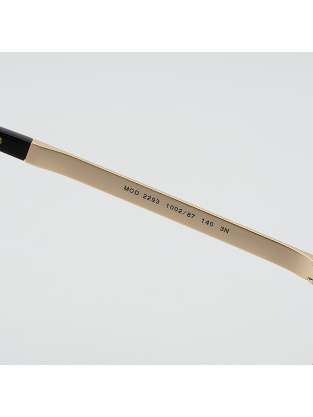 Versace VE2293 1002/87 Square Sunglasses - Gold Frame, Grey Lenses - Picture 6 of 10